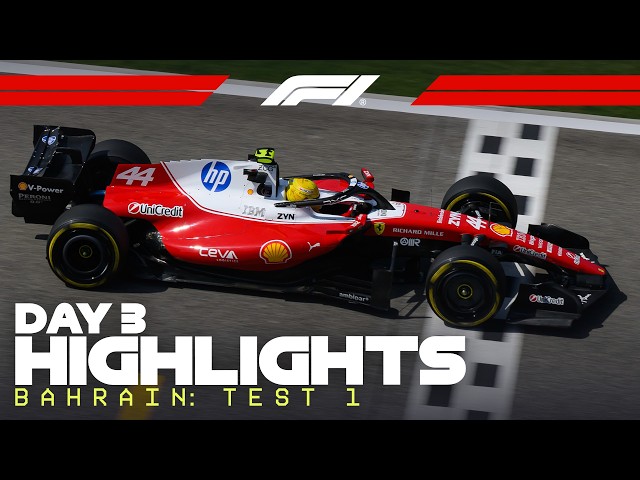 Day 3 Highlights | 2026 Bahrain Pre-Season Test 1