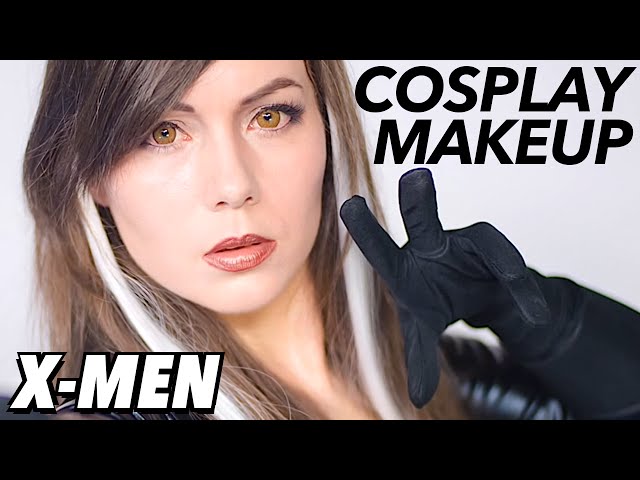 X-Men Days of Future Past | The Rogue Cut COSPLAY MAKEUP CHALLENGE Tutorial | ローグコスプレメイク