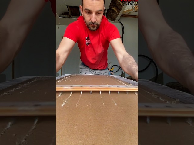 How To Bend Drywall Without Breaking it ⚒️😯