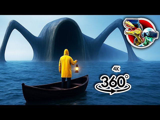 Sea Eater in Real Life in 360° VR | Sea Eater Monster Caught on Camera | 360 video 4K