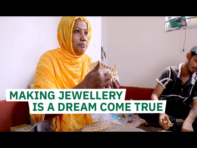 Small business success - How making jewellery changes lives.