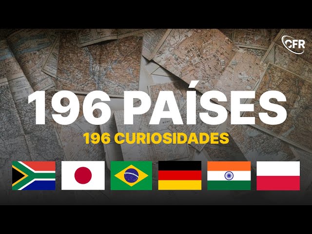196 PAÍSES, 196 CURIOSIDADES QUE NINGUÉM TE CONTOU 🌍😮