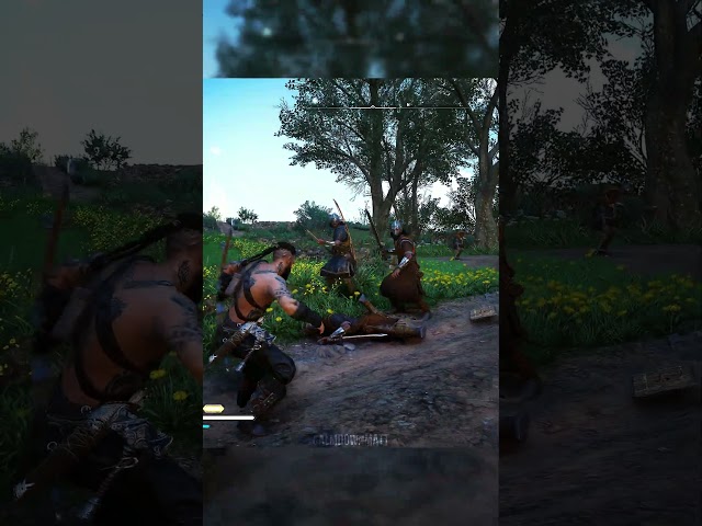 Viking Rider Dominates the Road