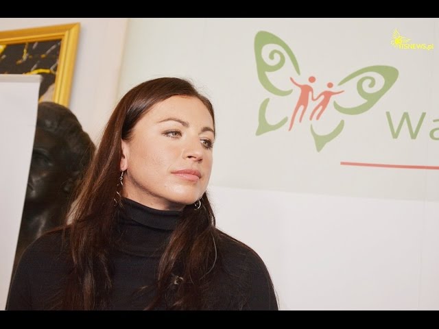 Justyna Kowalczyk o złotej sztabce dla chorych na mukowiscydozę i planach na nowy sezon 2014