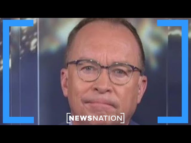 Trump's position on allies' oil a 'huge risk': Mick Mulvaney | Elizabeth Vargas Reports