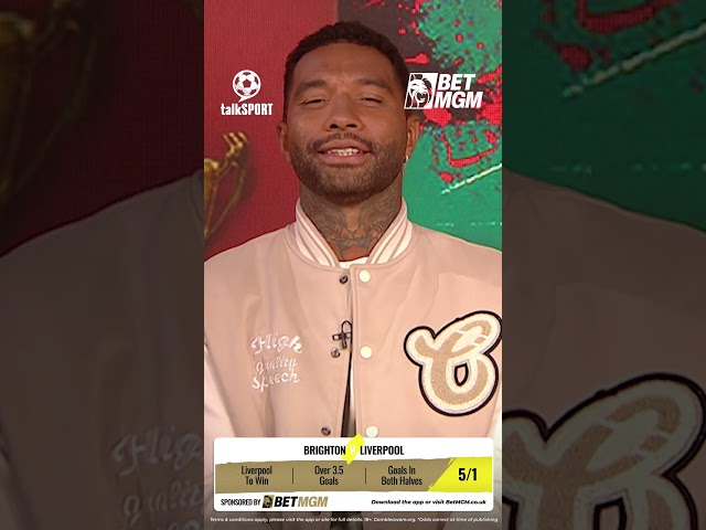 Brighton v Liverpool BetMGM Bet Builder! Inside Liverpool make their predictions!