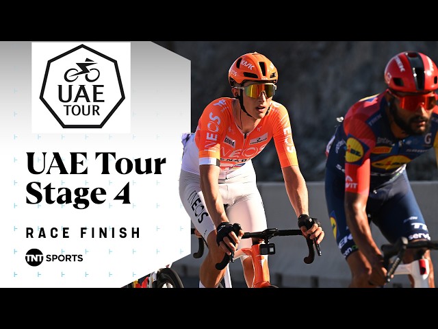 Breakaway Heartbreak! 💔 | UAE Tour Stage 4 Final KM's | TNT Sports Cycling