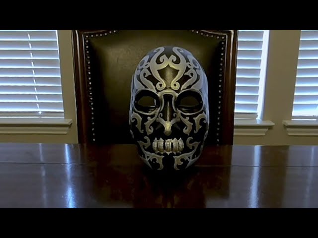 3d Printing Death Eater mask from Harry potter