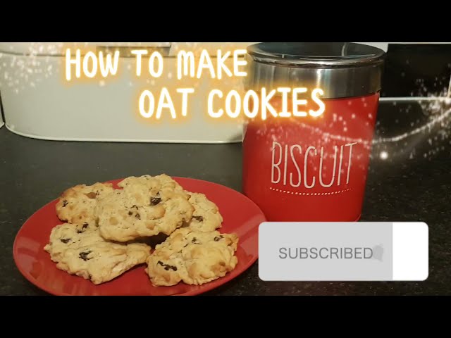 Oat Cookies Recipe