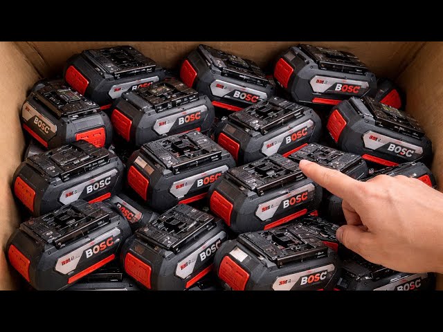 🔋Never Buy Drill Batteries Again! Just Use a Key and Watch What Happens!😱