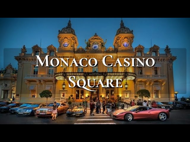 Monte Carlo, Monaco. Walking Tour Casino Square [3]