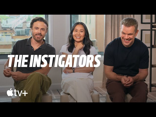 The Instigators — Bostonians Interview Matt Damon, Casey Affleck & Hong Chau | Apple TV