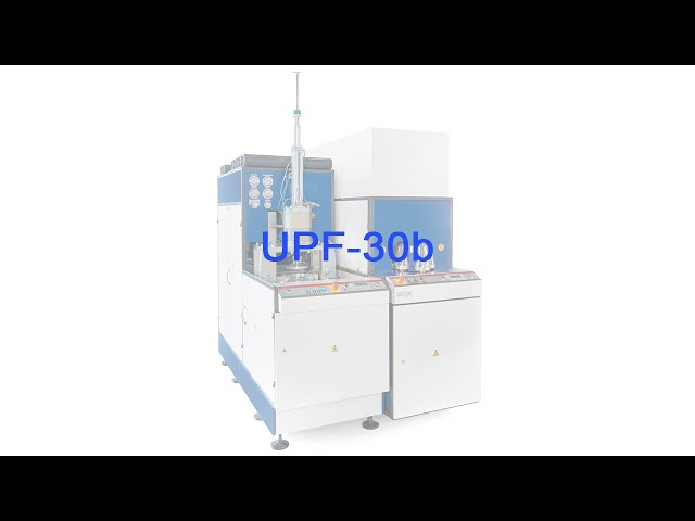 Semiautomatic blow molding machine | UPF-30B | up to 350 BPH (2–35 l) - PET bottle production