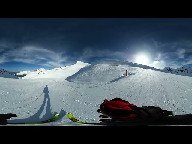 Descente sur Méribel 360° - 3 Valleys - Les 3 Vallées - Piste du Lac de la Chambre - 03/03/2026