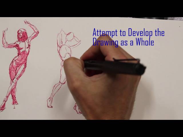 Figure Drawing Quick Sketch Process Explained