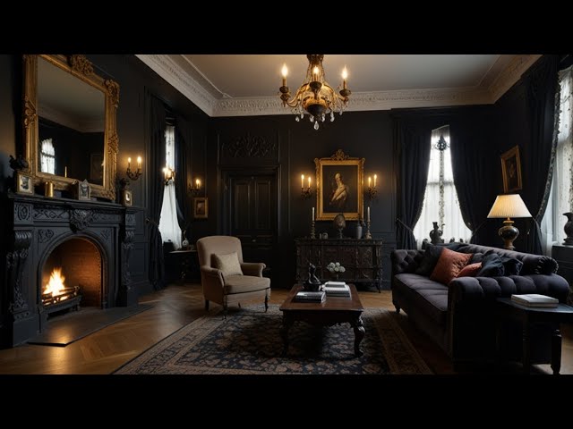 Victorian Gothic Interior Design, Embracing the Dark Romance of the 19th Century