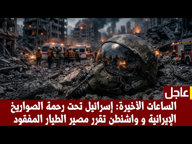 🔴 بث مباشر: الساعات الأخيرة… إسرائيل تحت رحمة الصواريخ الإيرانية، هل نجحت أمريكا في إنقاد طيارها؟