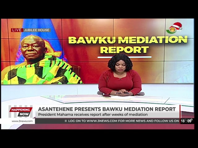 LIVE : Otumfuo Osei Tutu II Submits Bawku Mediation Report to President Mahama || 16-12-2025