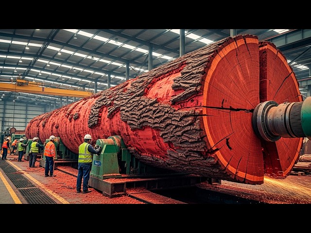 How It's Made: Exotic Wood Turning - From 11 Pounds to 2.5 Ounces in 10 Minutes!