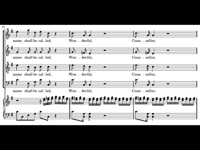 Händel: Messiah - 13. For unto us a child is born - Gardiner