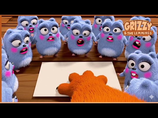 Bear Prints | Grizzy & the Lemmings | 30' Compilation | 🐻🐹 Cartoon for Kids