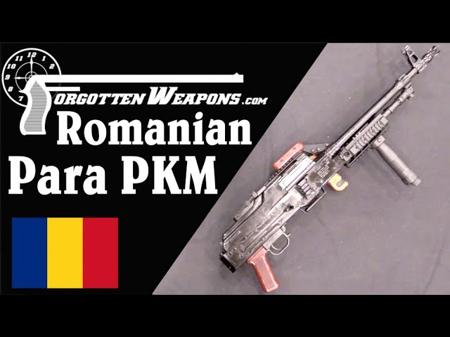 Experimental Romanian Paratrooper PKM