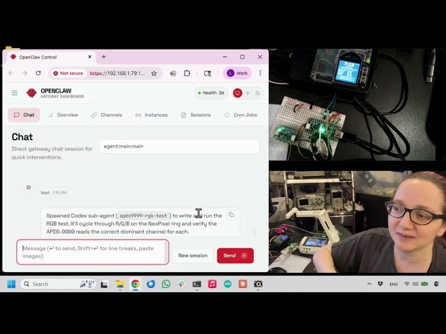 Full-circle Test-driven Firmware Development with OpenClaw