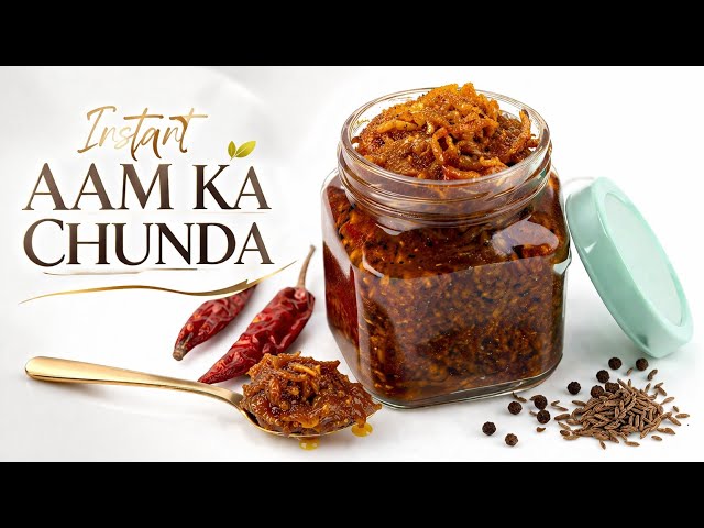 ✨ Summer Special Instant Aam Ka Chunda | Gud Wala Sweet & Spicy Mango Chunda Recipe 😍