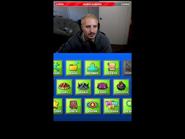 LIVE: Geometry Dash - Next Demon coming up (Portrait)