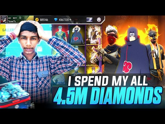 Me After Getting My 4.56 Million Diamonds 💎 || Now, India's Richest Player 🤑💸