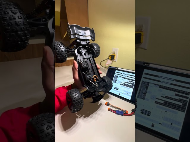Mini kraton how to program Esc change punch settings and break. ￼
