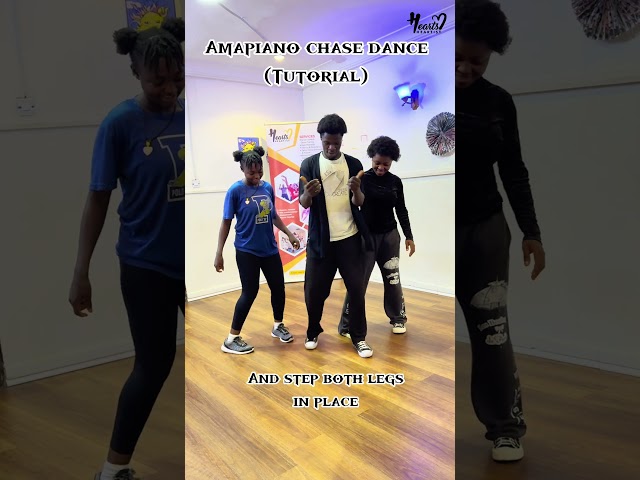 Amapiano Chase Dance Tutorial #heartsheartist #dance #tutorial #afrobeats #amapiano #streetdance