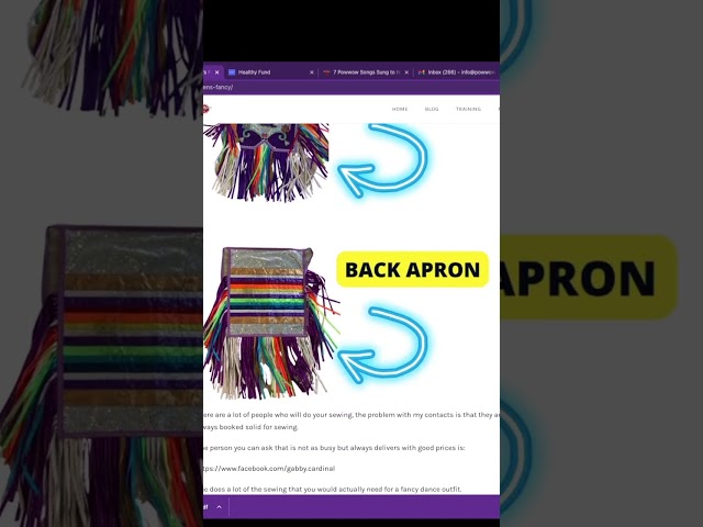 What you Need for a Fancy Outfit #shorts #powwow #fancy