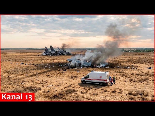 Russian aircraft crash in Crimea likely linked to malfunction, Moscow’s defence systems