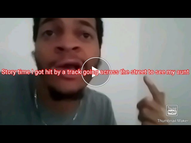 Storytime I got hit by a truck going around the street to see my aunt