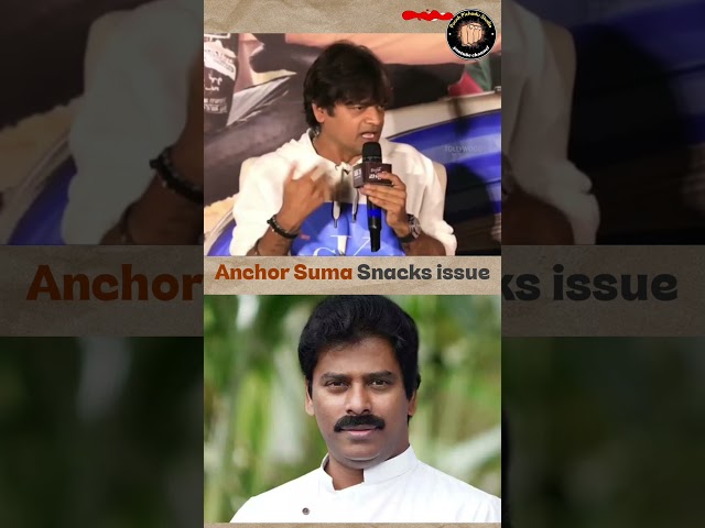 Suma Controversy Turns Reverse on Media Reporter 🤯 #shorts #suma #harishshankar #media