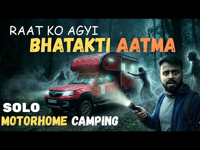 I Shouldn’t Have Camped Here… Paranormal Night in the Himalayas | #Motorhome #Camping