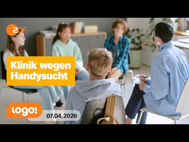 Addicted to cell phones: How this clinic helps children and teenagers | logo! news from April 7, ...