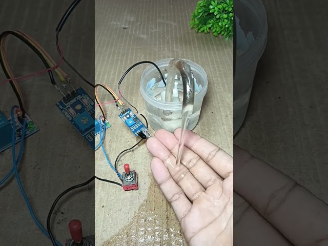 Automatic water tap using IR sensor circuit #tech #project #science