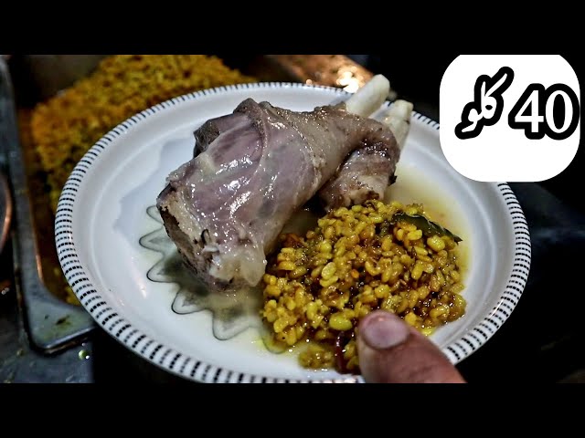 Balochi Rosh Recipe Famous 40 Kg Mutton Rosh Recipe Quetta Balochistan in Kuchlack by Mukkram Saleem