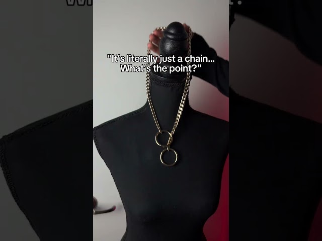 Do you get it now!? 🤫 #necklace #chain #choker #jewelry #alt