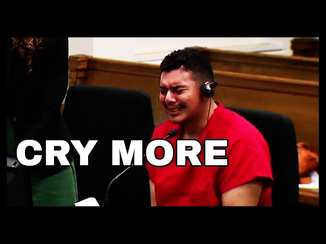 Killer Cries Like A Baby At Sentencing