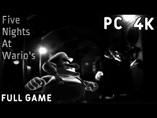 Five Nights at Wario's (OG) Gameplay Walkthrough FULL GAME