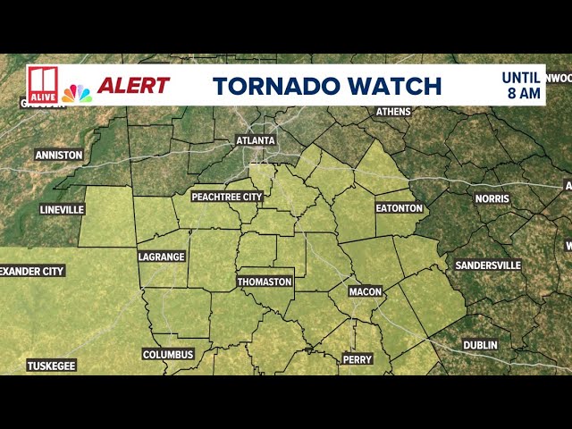 Georgia weather radar, forecast tracking | Live stream