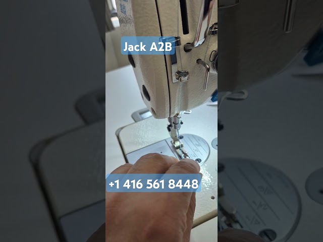 Jack A2B Automatic Cut Industrial Lockstitch Sewing Machine #jacksewingmachine #sewing