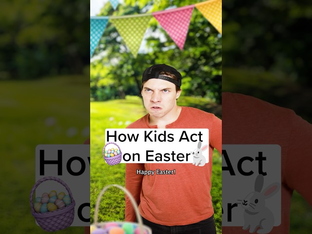 Happy Easter!🐣🐇If you laughed, please subscribe😁#skit #easter #funny #comedy #skits #badparenting