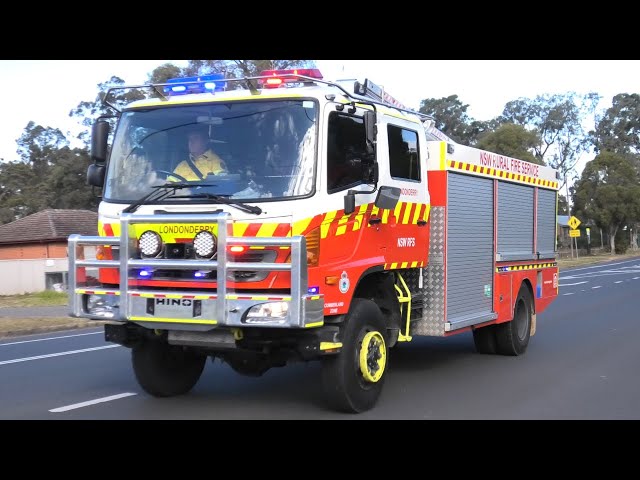 [NSW Rural Fire Service] Llandilo 1 & Londonderry Pump Responding