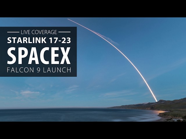 Watch Live: SpaceX Falcon 9 rocket launches from California with 25 Starlink Internet satellites
