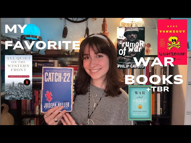 MY TOP 5 WAR BOOKS + TBR | novels, memoirs, and to be read