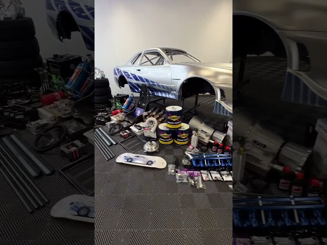 R34 Skyline COMPLETE BUILD! #r34 #2fast2furious